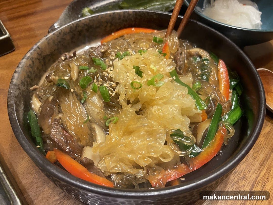 Japchae with Beef and Vegetables