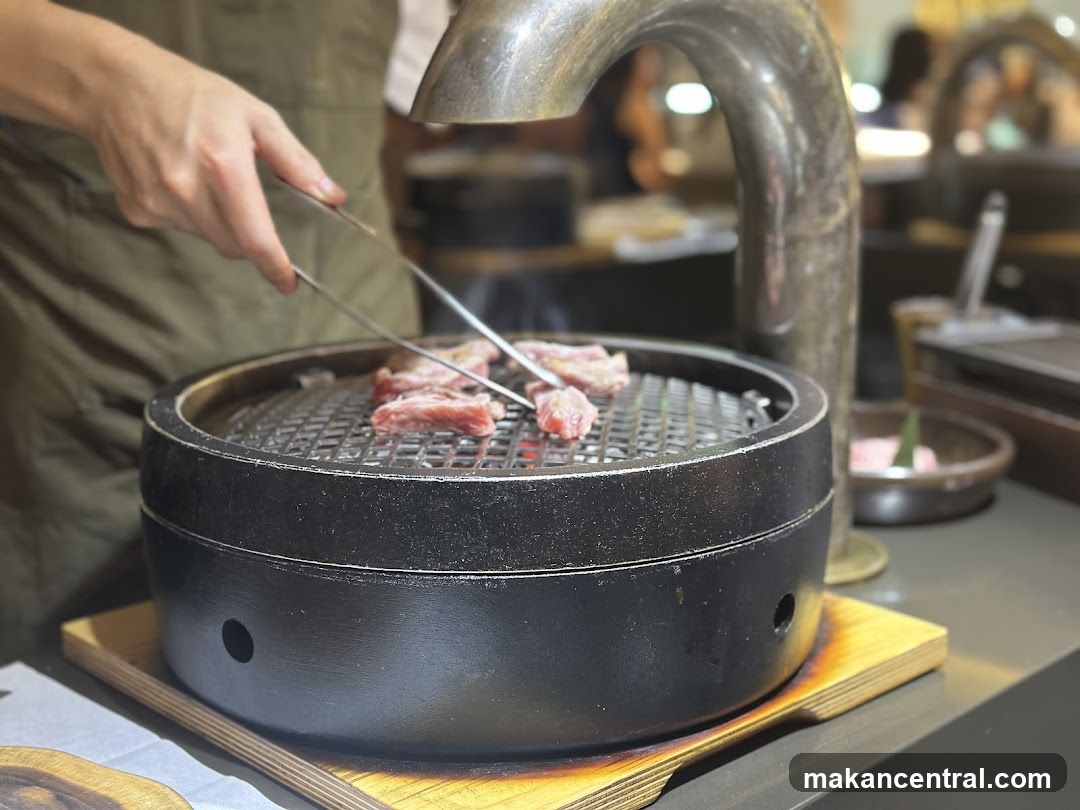 Grilling Meat