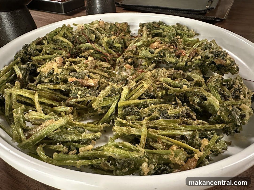 Fried Green Vegetables