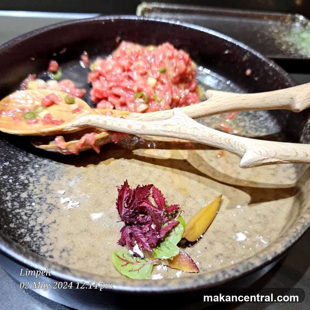 Steak Tartare with Garnish