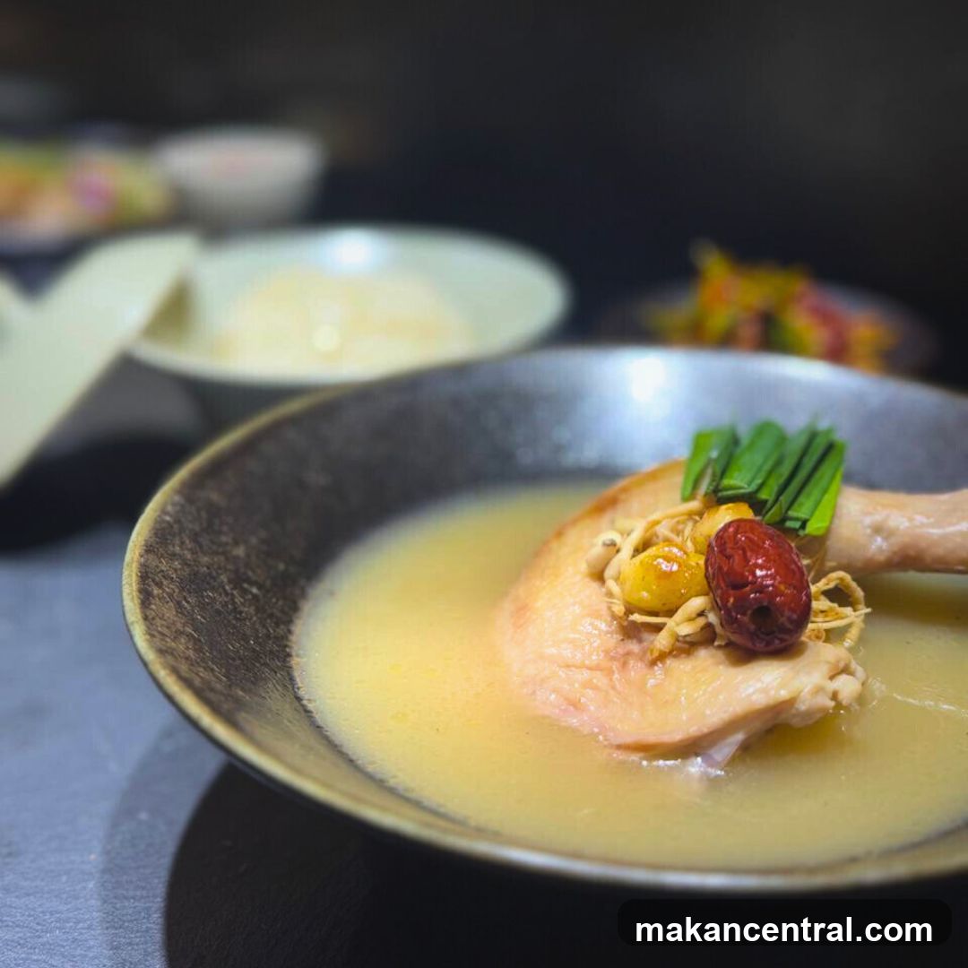 Ginseng Chicken Soup
