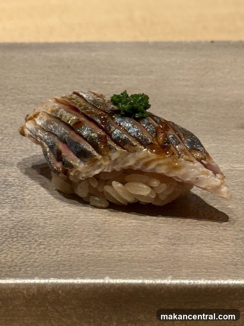 Mackerel Nigiri
