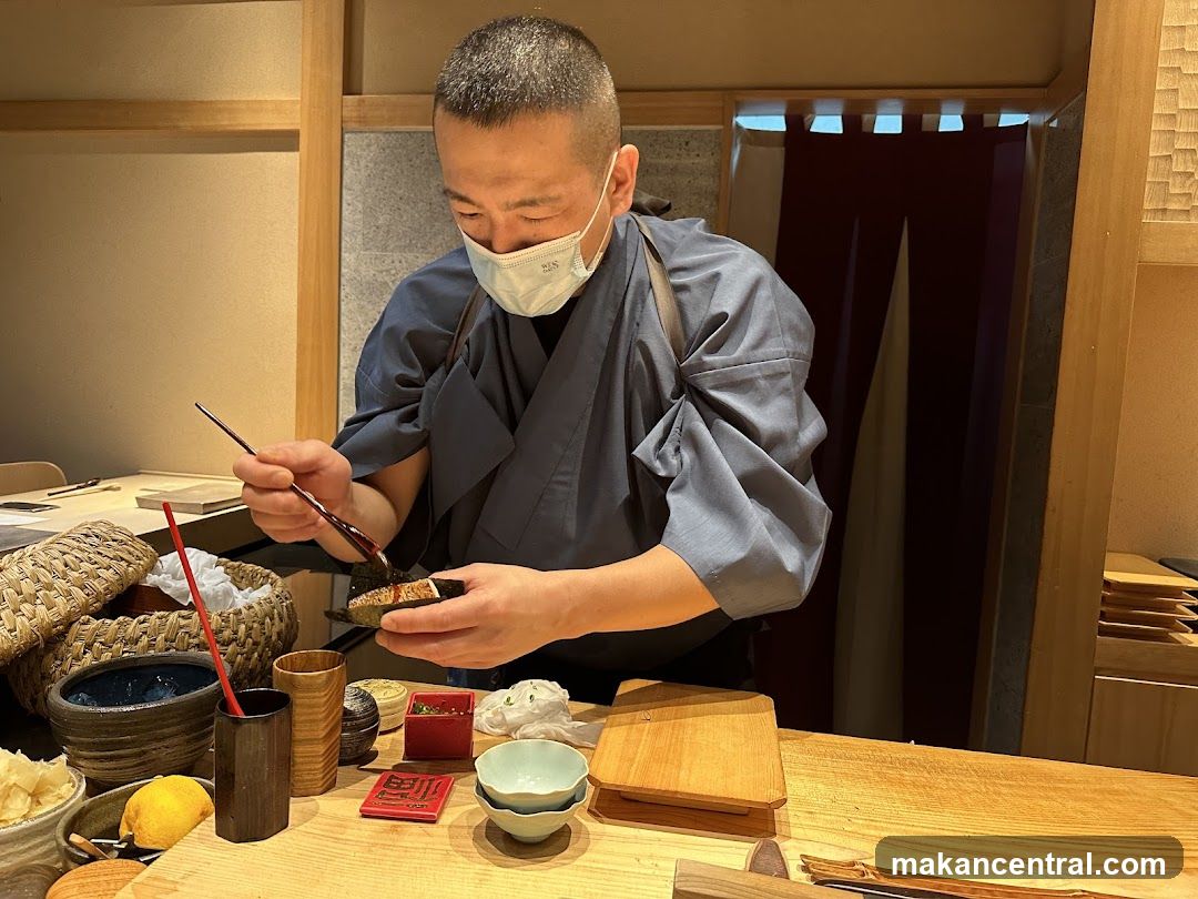 Chef preparing food