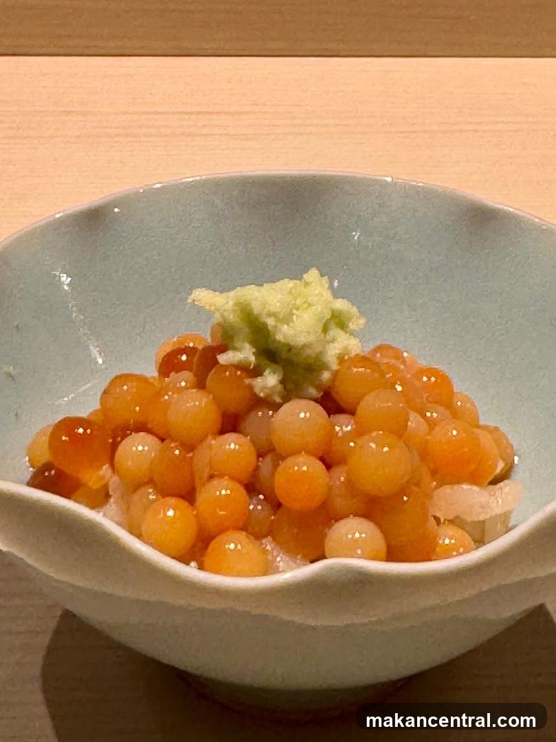 Ikura with Wasabi