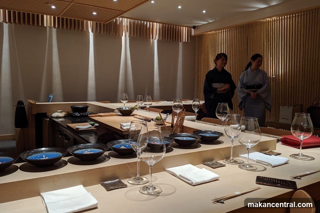 Restaurant Interior with Staff