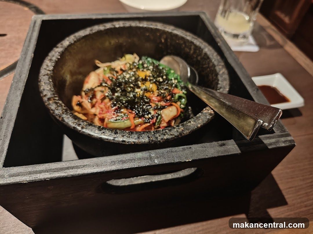 Bibimbap in a Stone Bowl