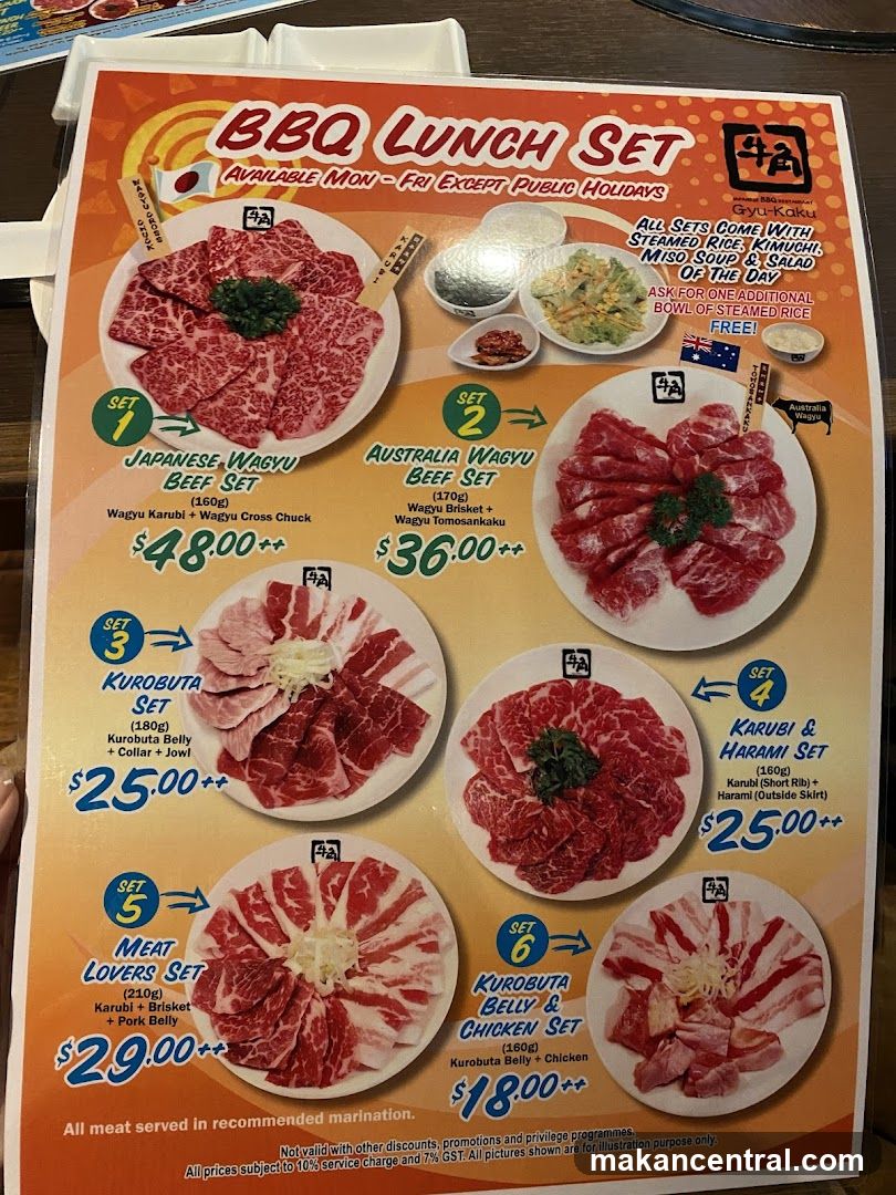 BBQ Lunch Set