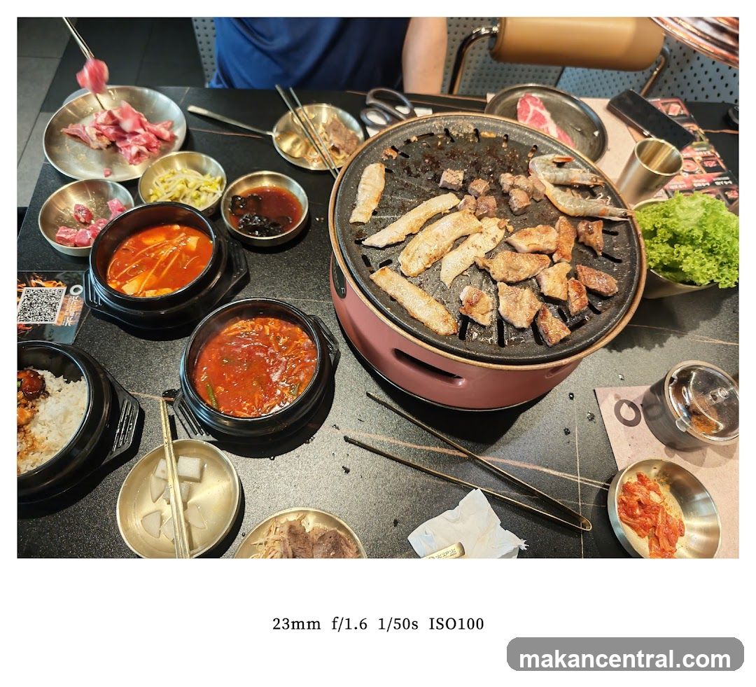 Korean BBQ Spread