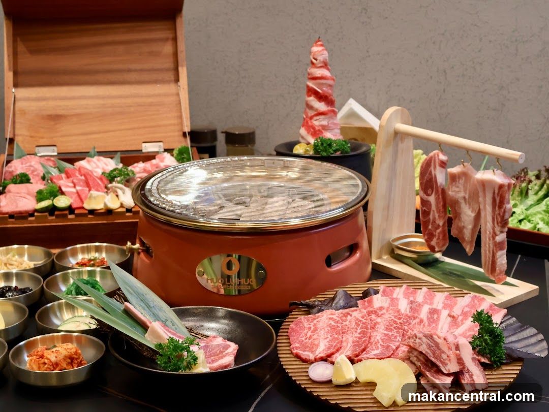 Assortment of Meats and Side Dishes for Grilling