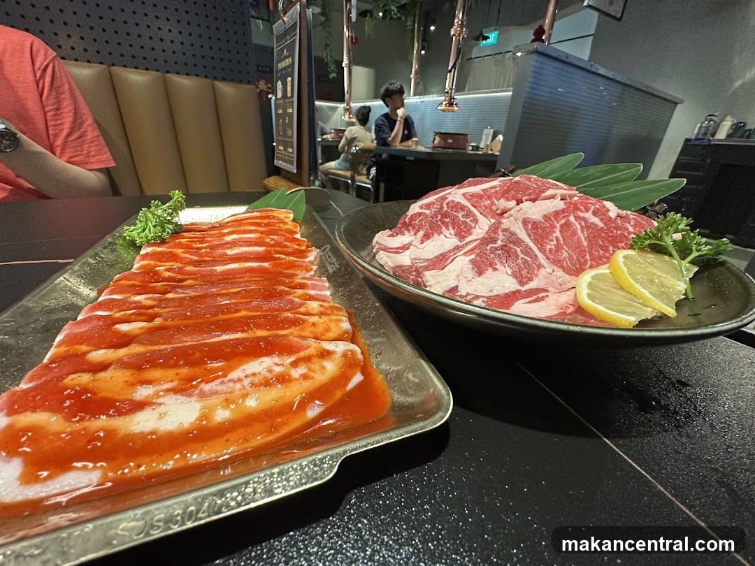 Marinated Sliced Meat and Beef