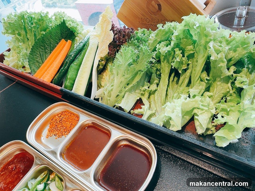 Fresh Vegetables and Sauces