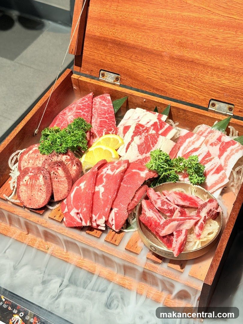 Assortment of Raw Meats