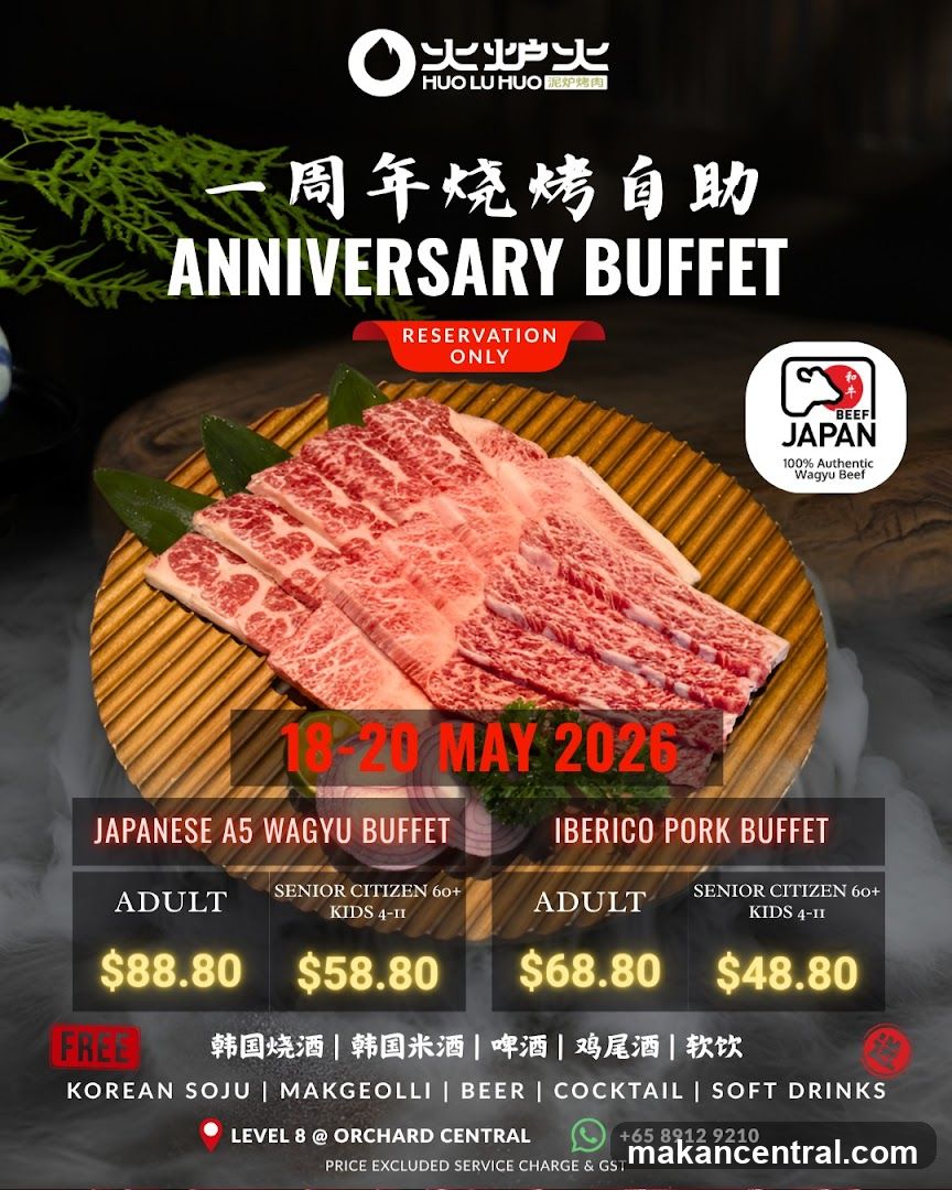 Anniversary Buffet Promotion