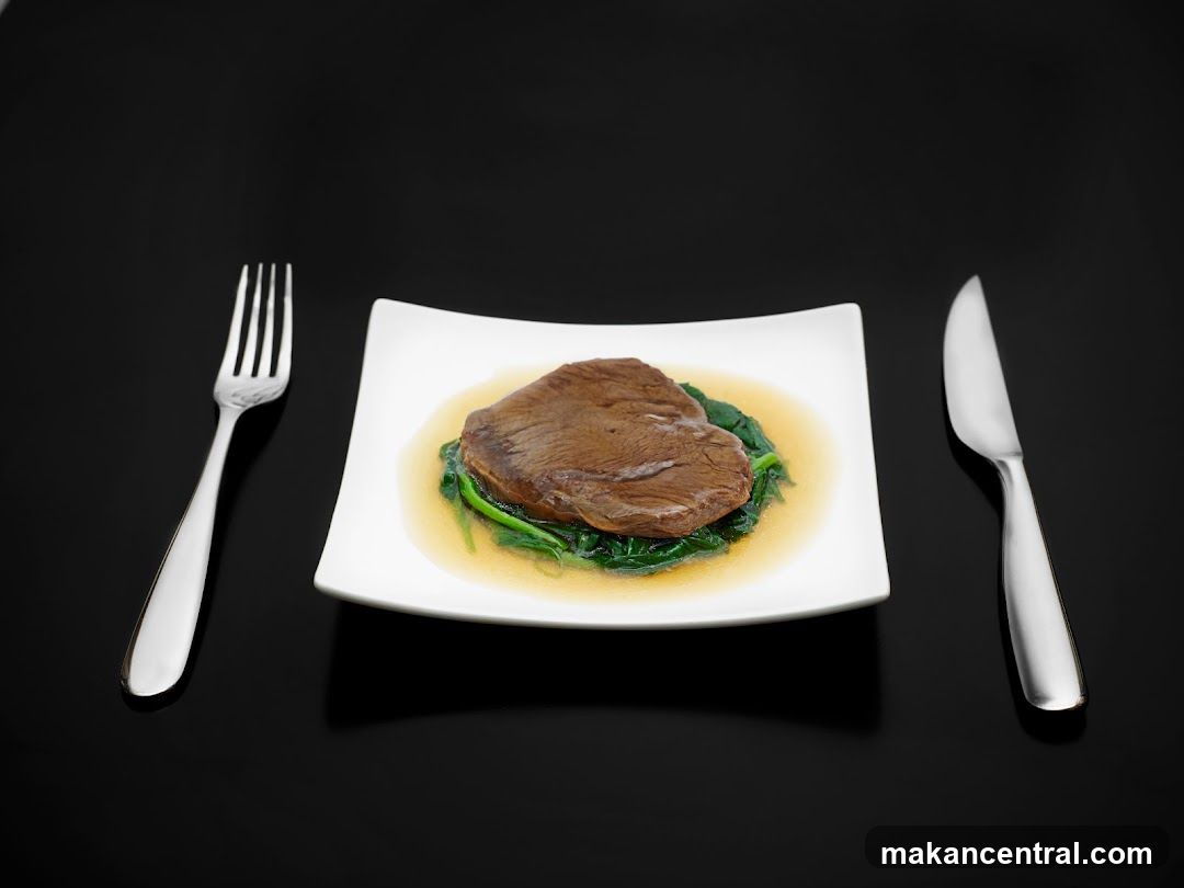 Steak and Spinach