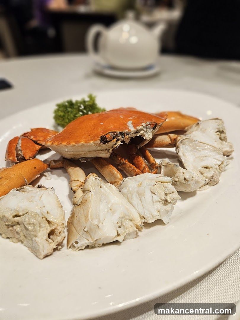 Steamed Crab
