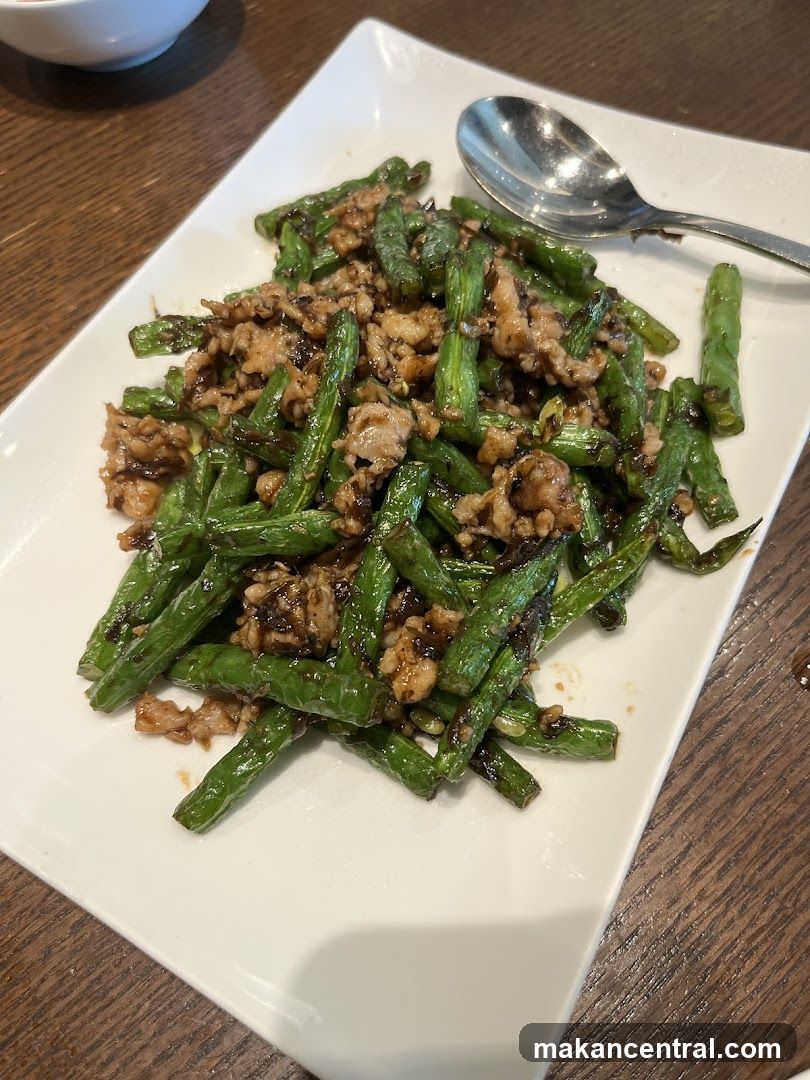 Stir-fried Green Beans with Minced Meat