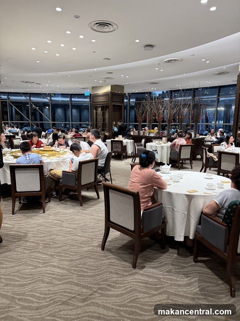 Restaurant Interior with Diners