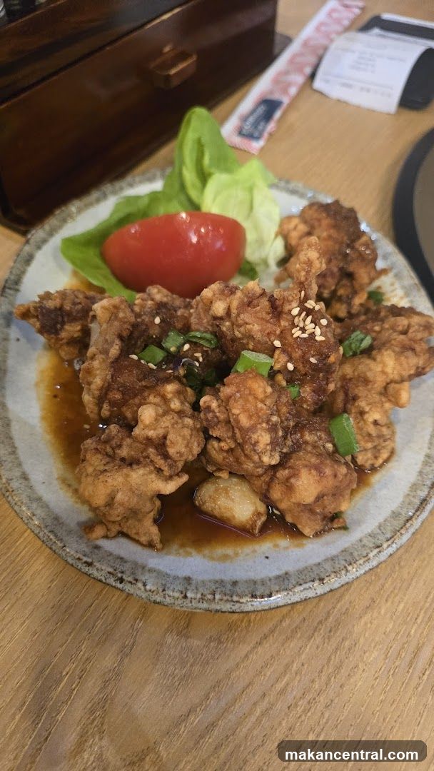 Karaage with Garnish