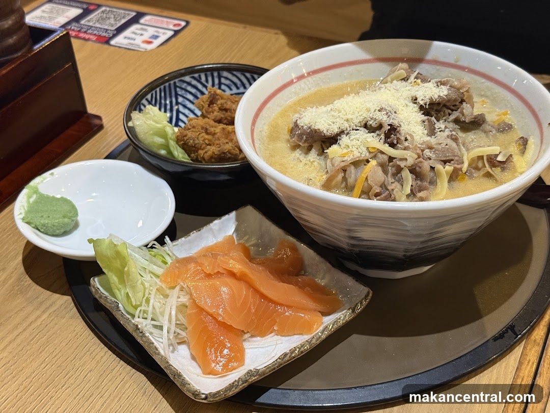 Meal with Salmon and Beef
