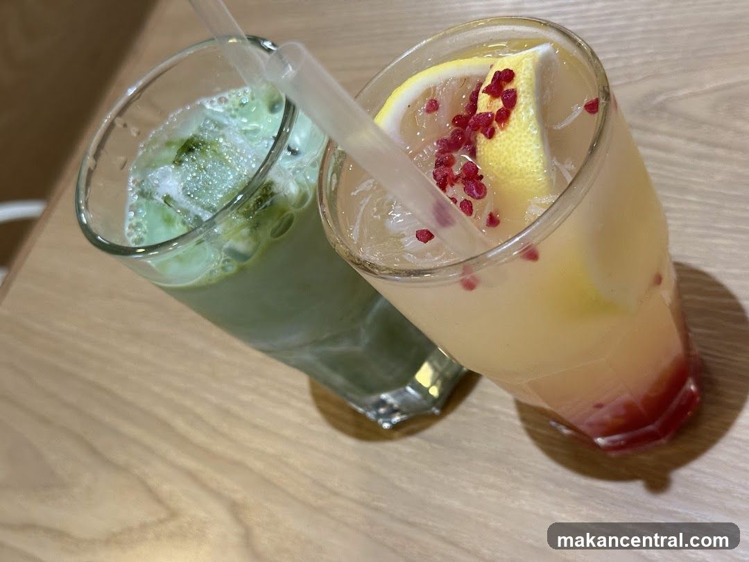 Two Iced Drinks