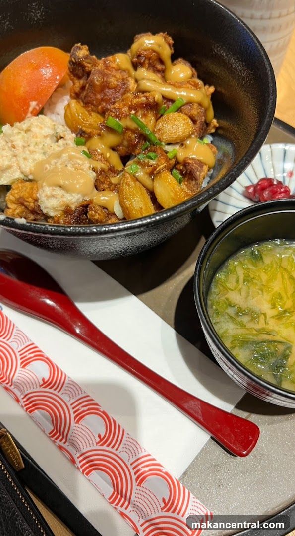 Japanese Fried Chicken Rice Bowl