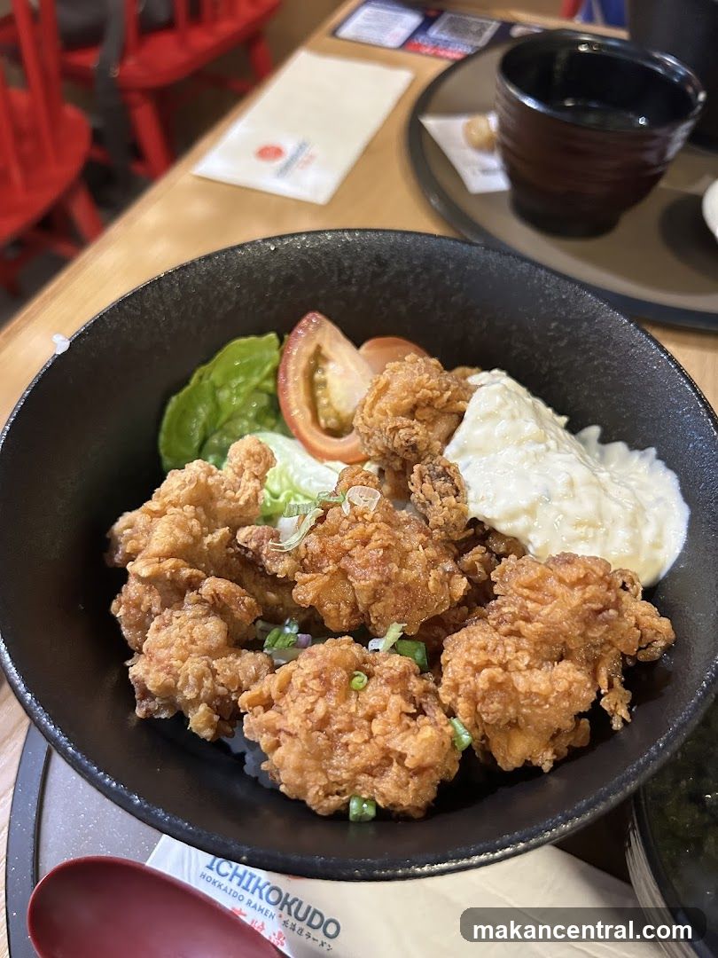 Fried Chicken Donburi