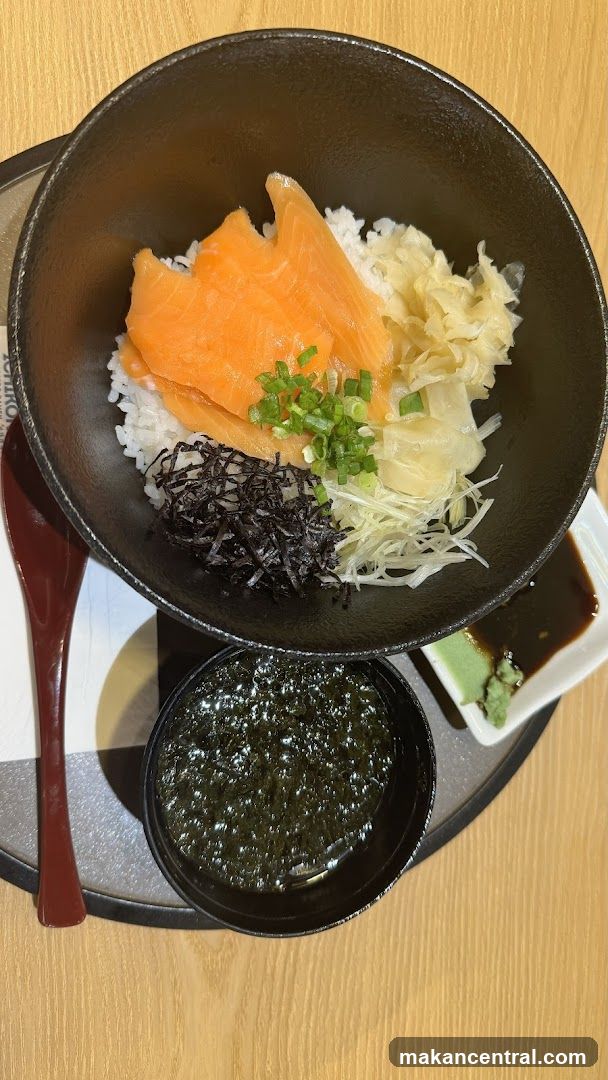 Salmon Donburi