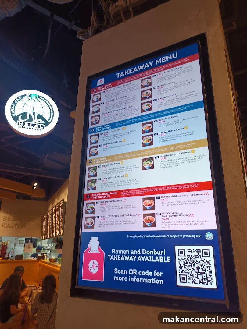 Takeaway Menu