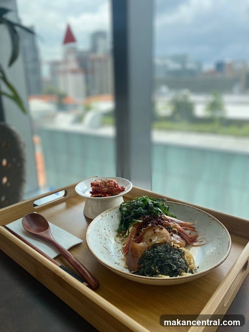 Seafood Dish with Kimchi