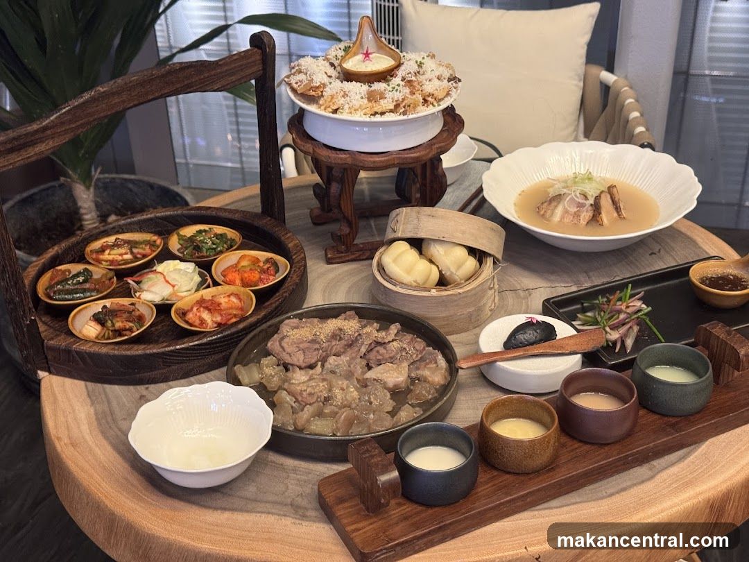Assortment of Korean Dishes