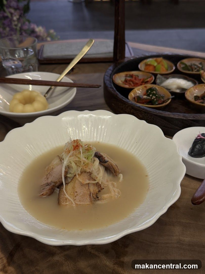 Noodle Soup with Side Dishes