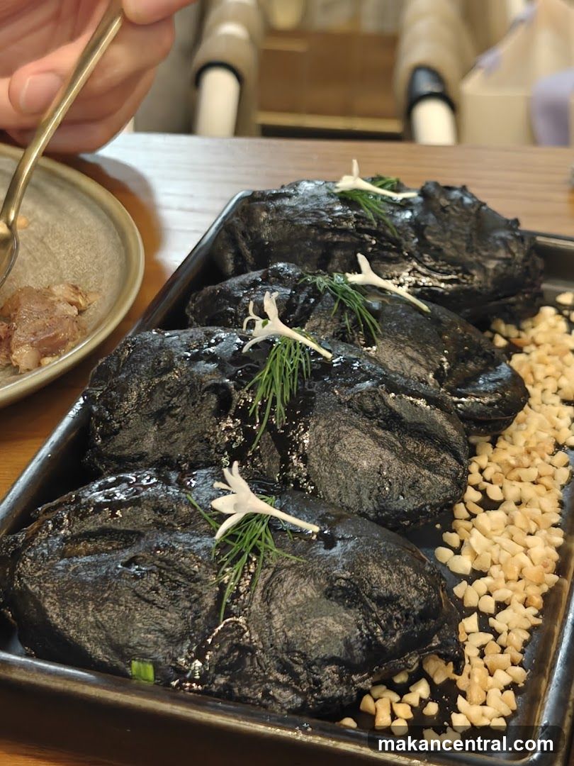 Black Seafood Dish