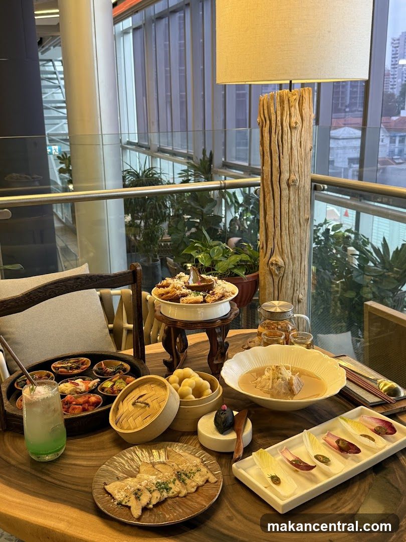 Table Setting with Assorted Dishes