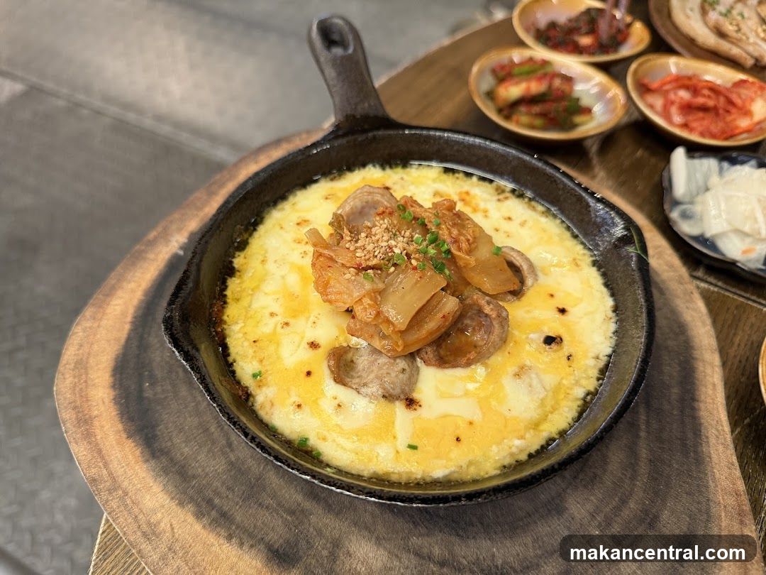 Cheese and Kimchi Dish
