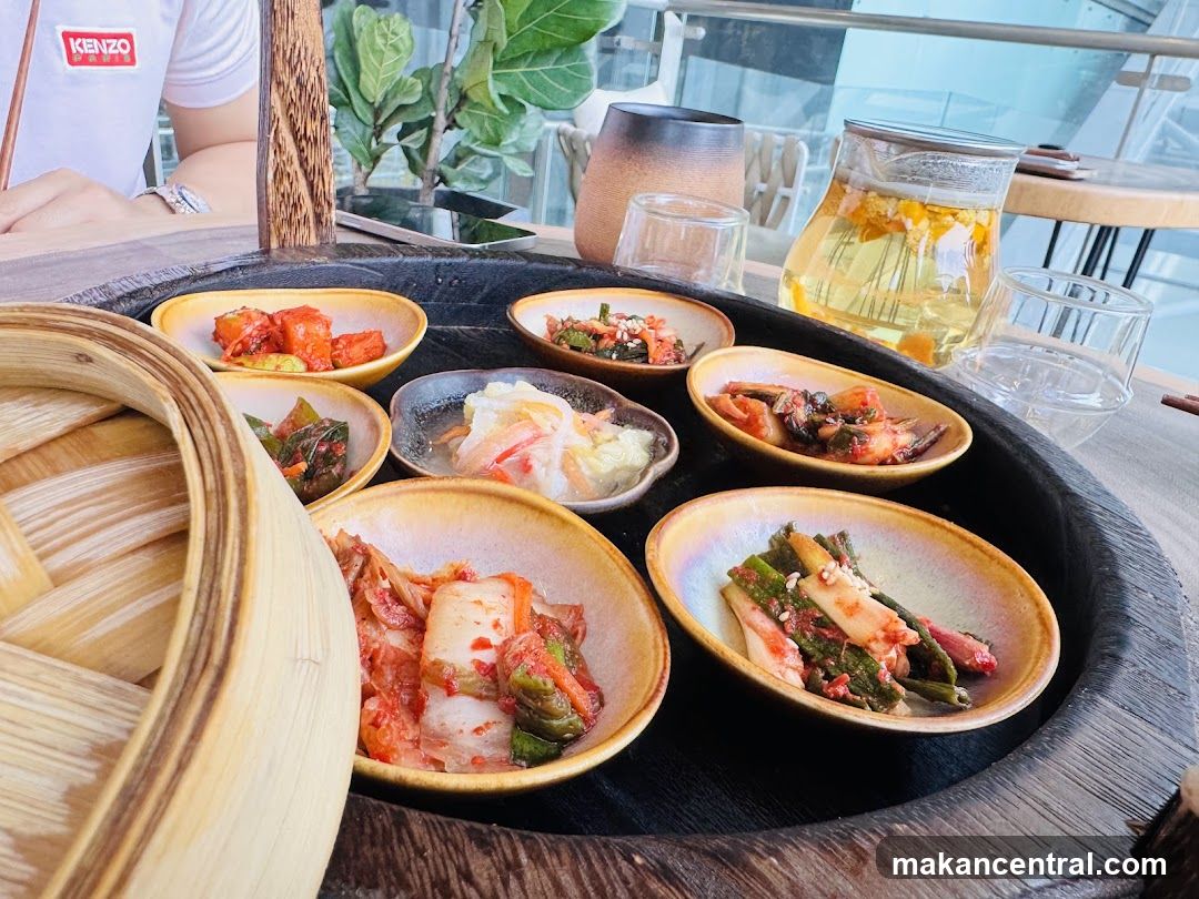 Assortment of Kimchi Dishes