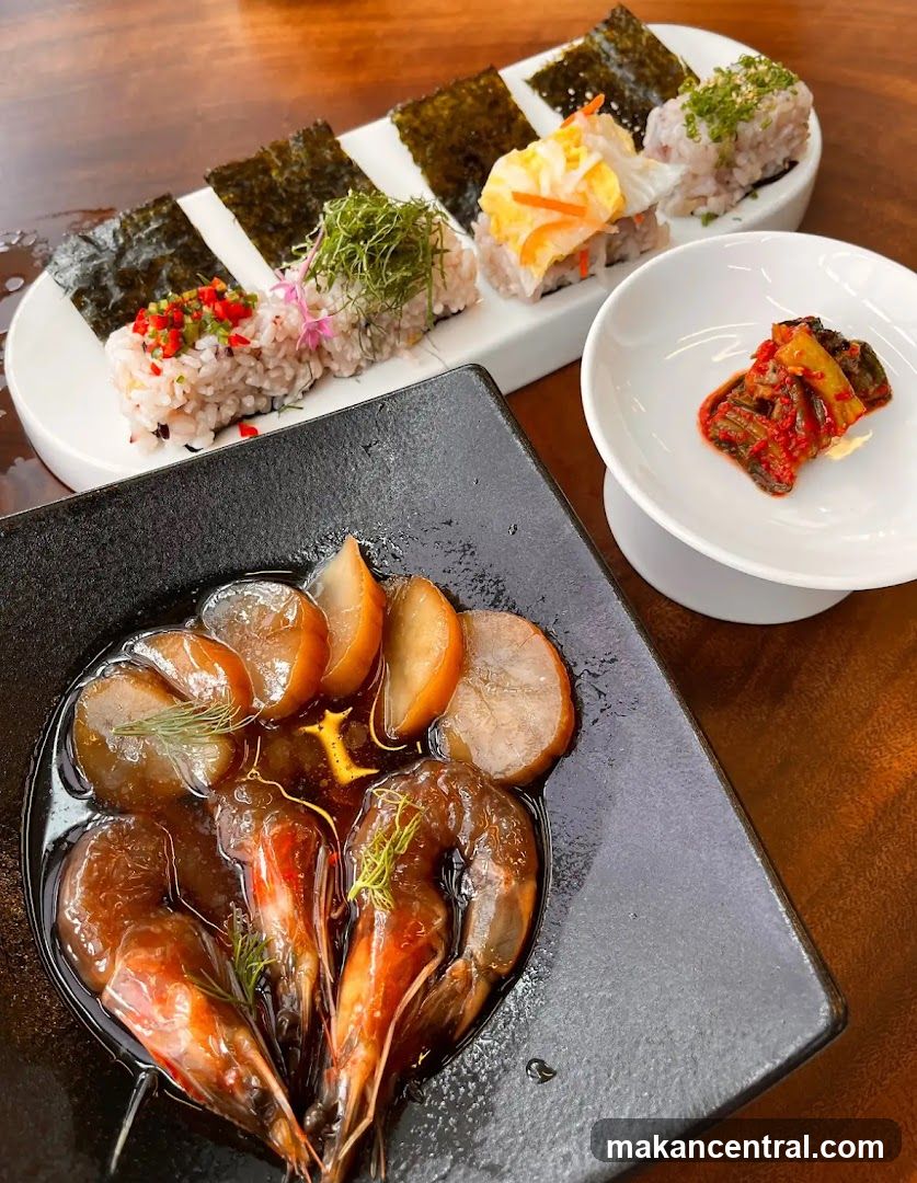 Seafood and Rice Rolls