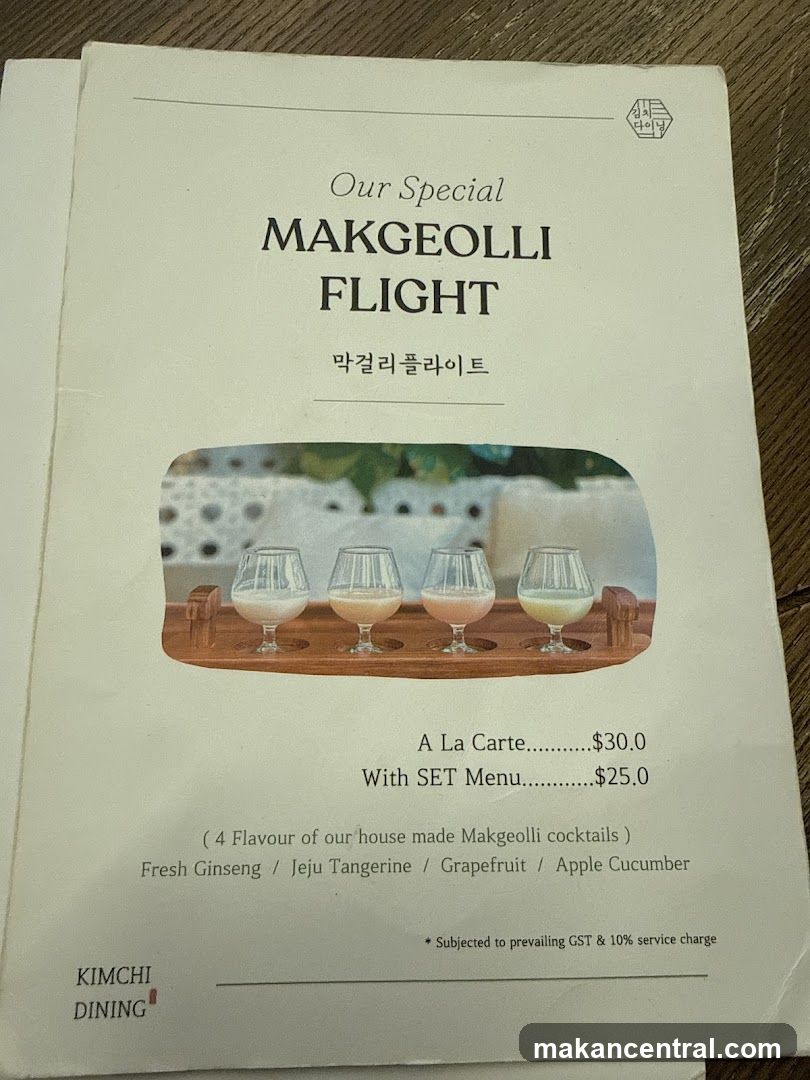 Makgeolli Flight