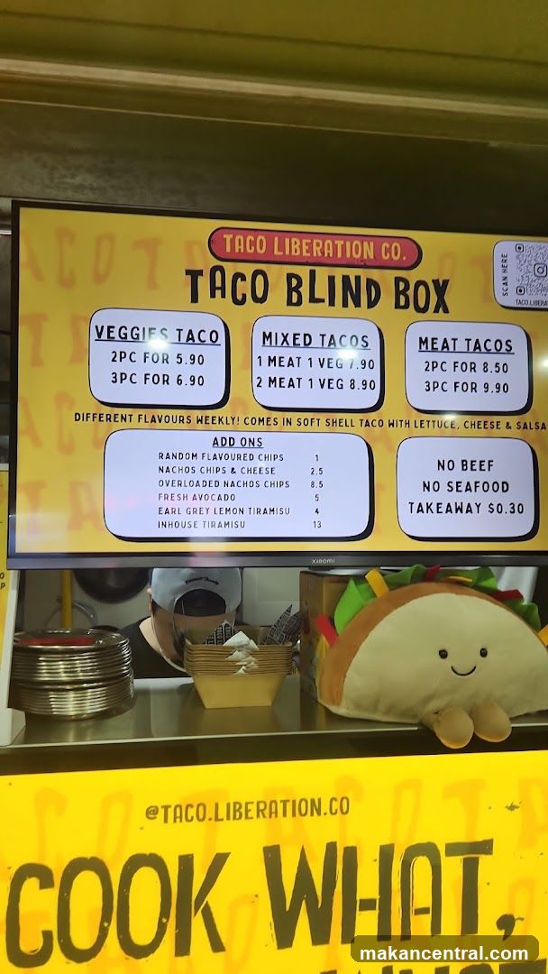 Taco Blind Box Menu