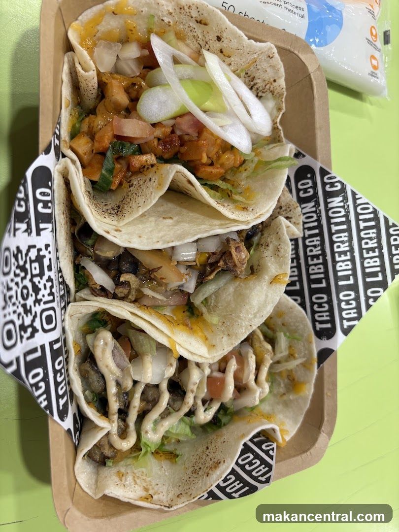 Three Tacos