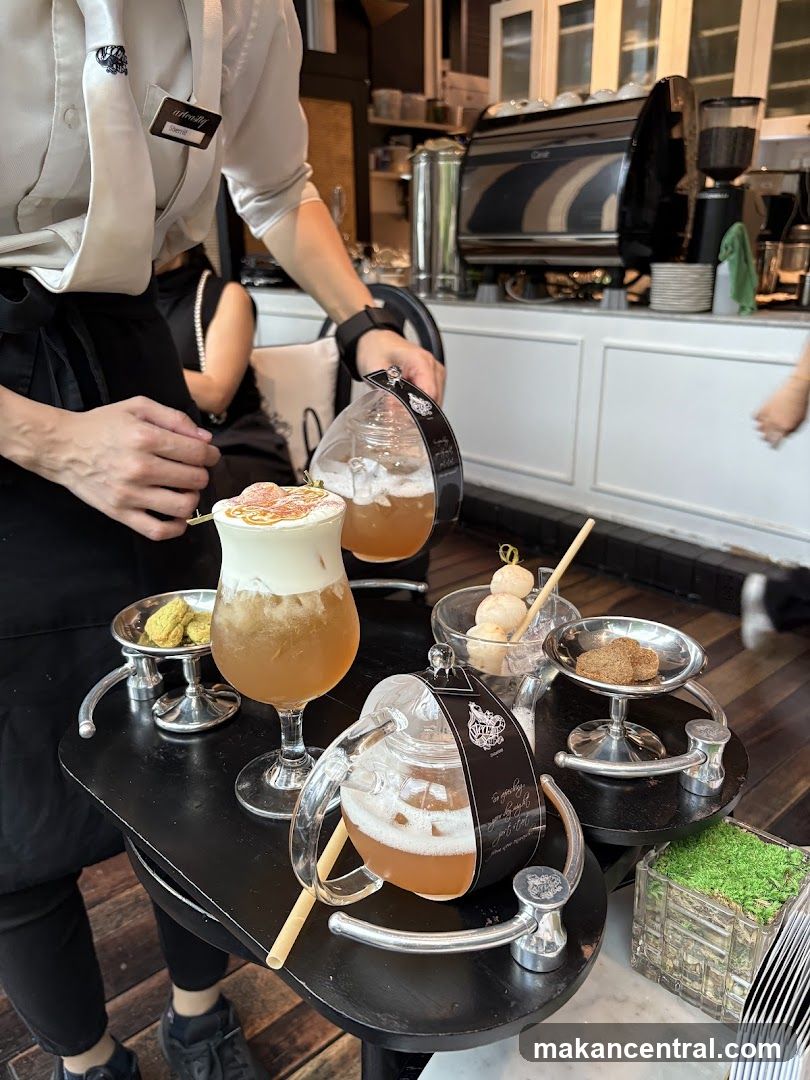 Tea Service with Snacks