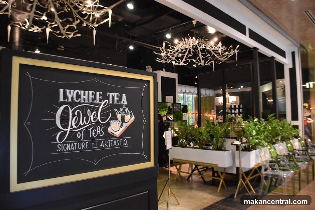 Chalkboard Menu for Lychee Tea