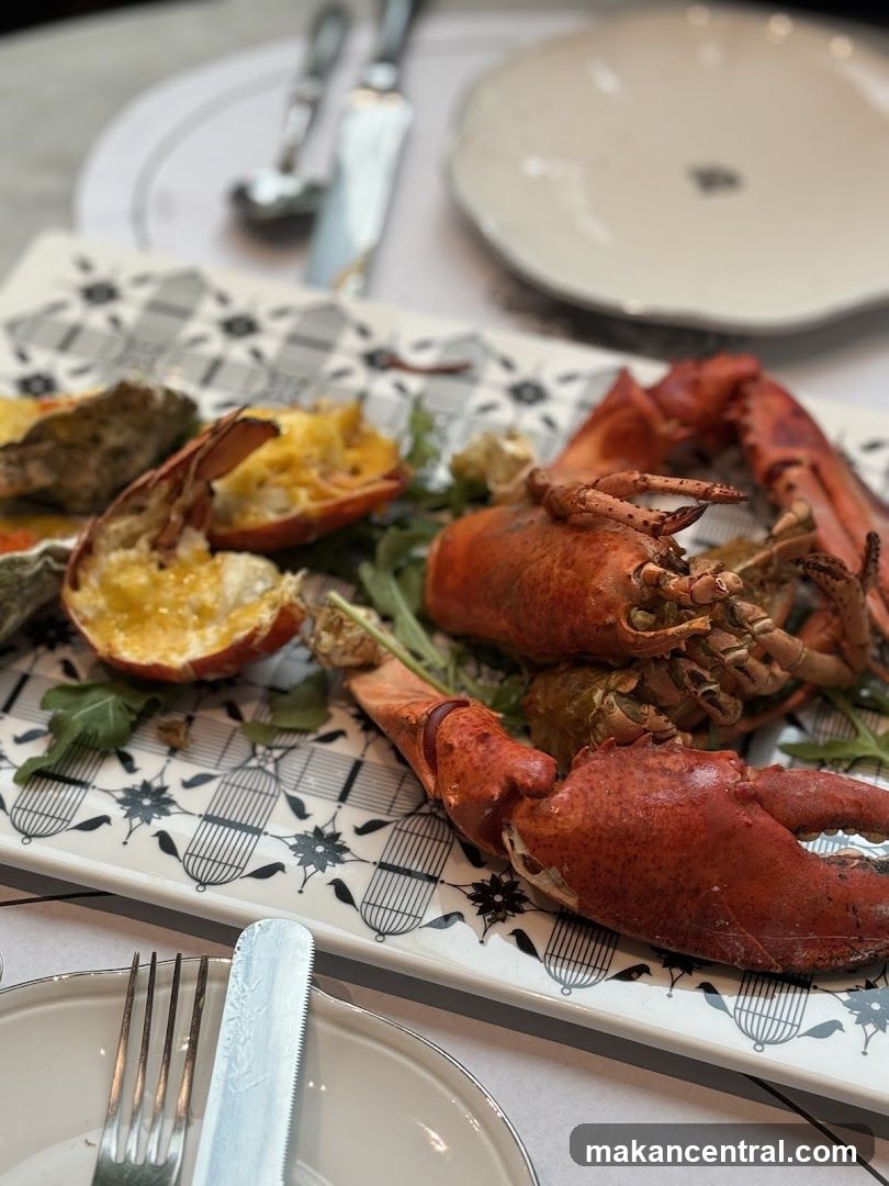 Lobster and Oysters Platter