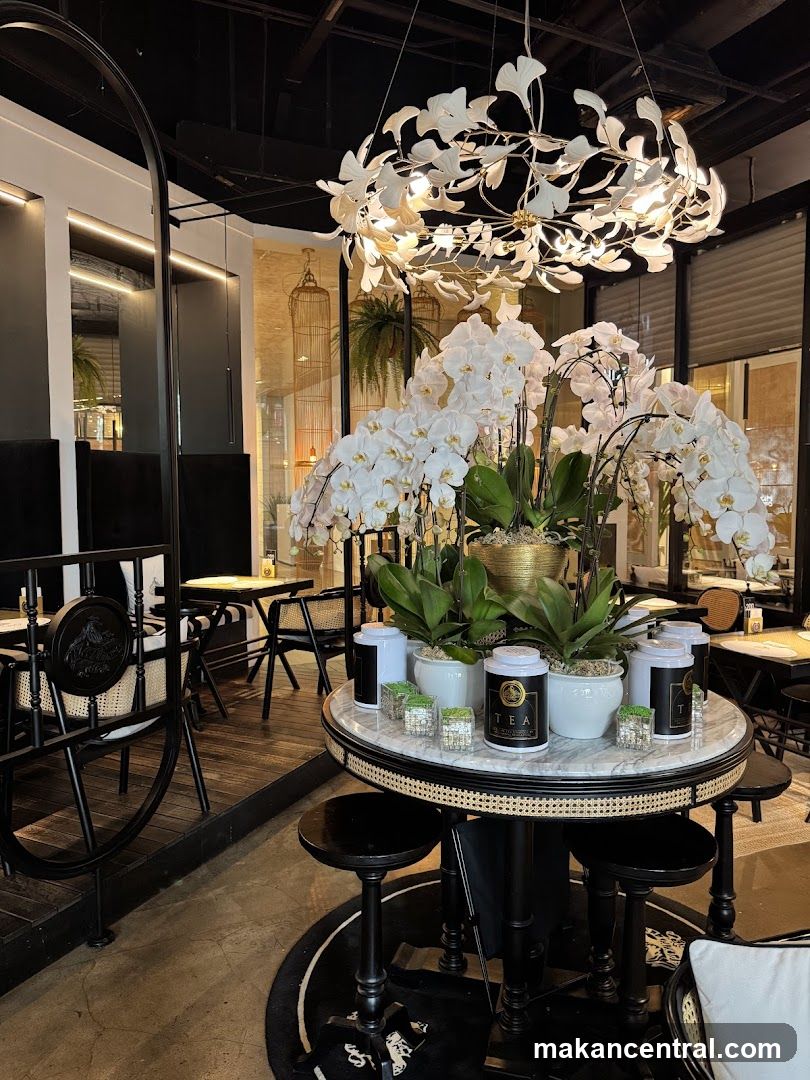 Elegant Tea Room Interior