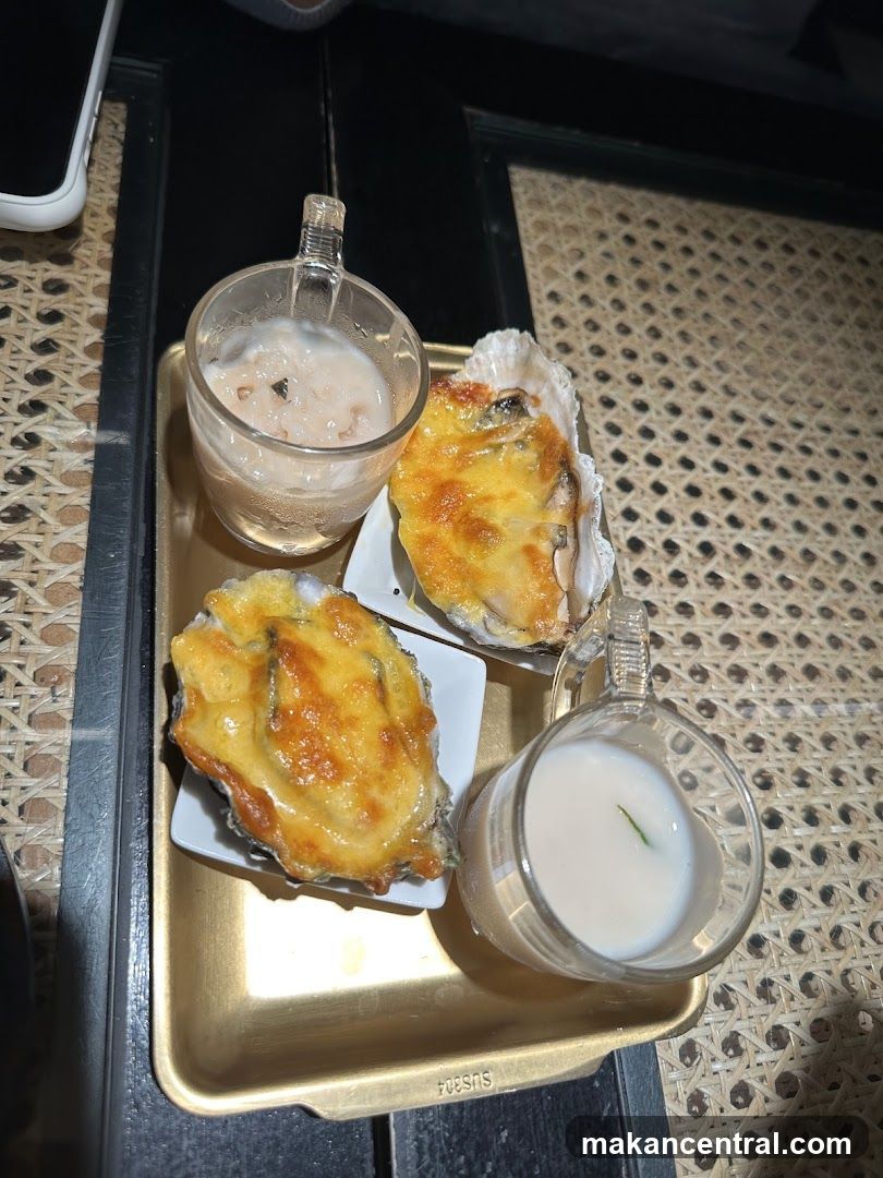 Baked Oysters with Creamy Sauce