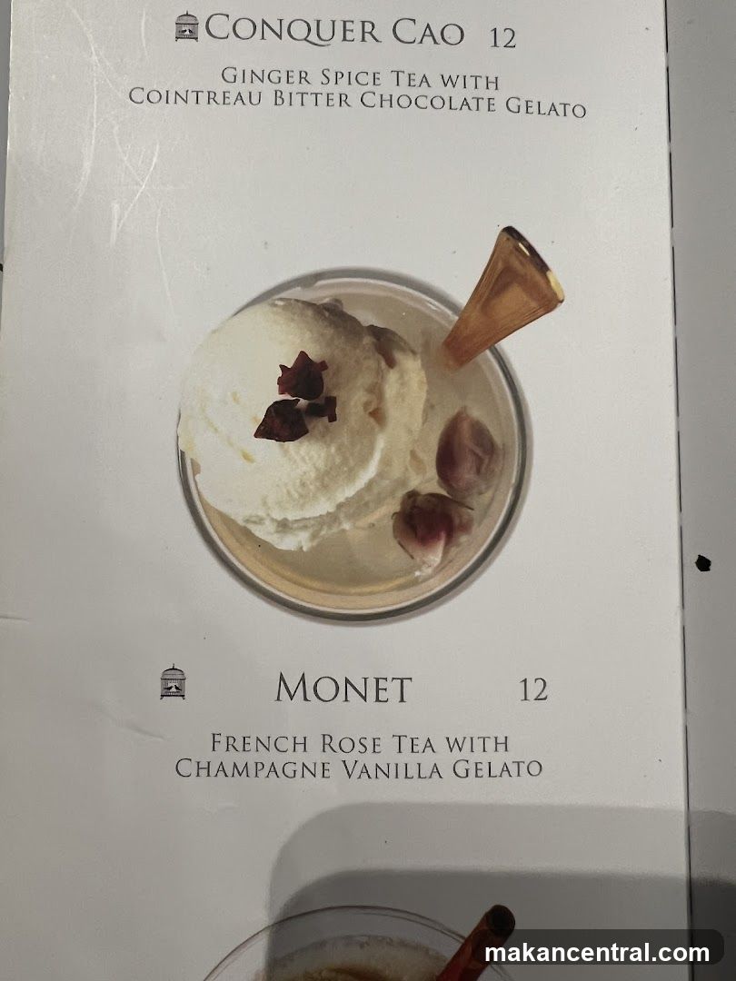 Dessert Menu