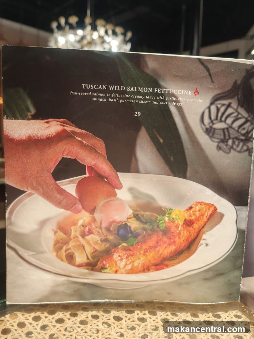 Tuscan Wild Salmon Fettuccine
