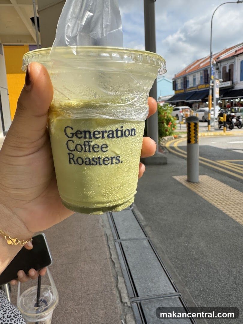 Iced Matcha Latte