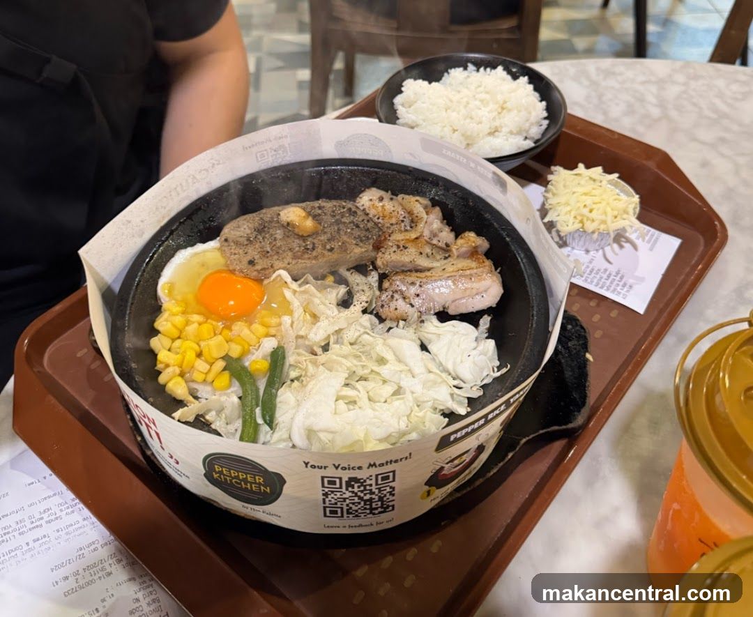 Sizzling Plate Meal