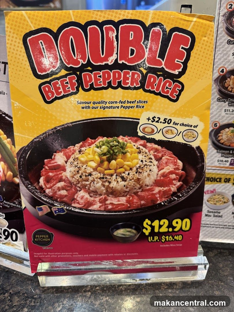 Double Beef Pepper Rice