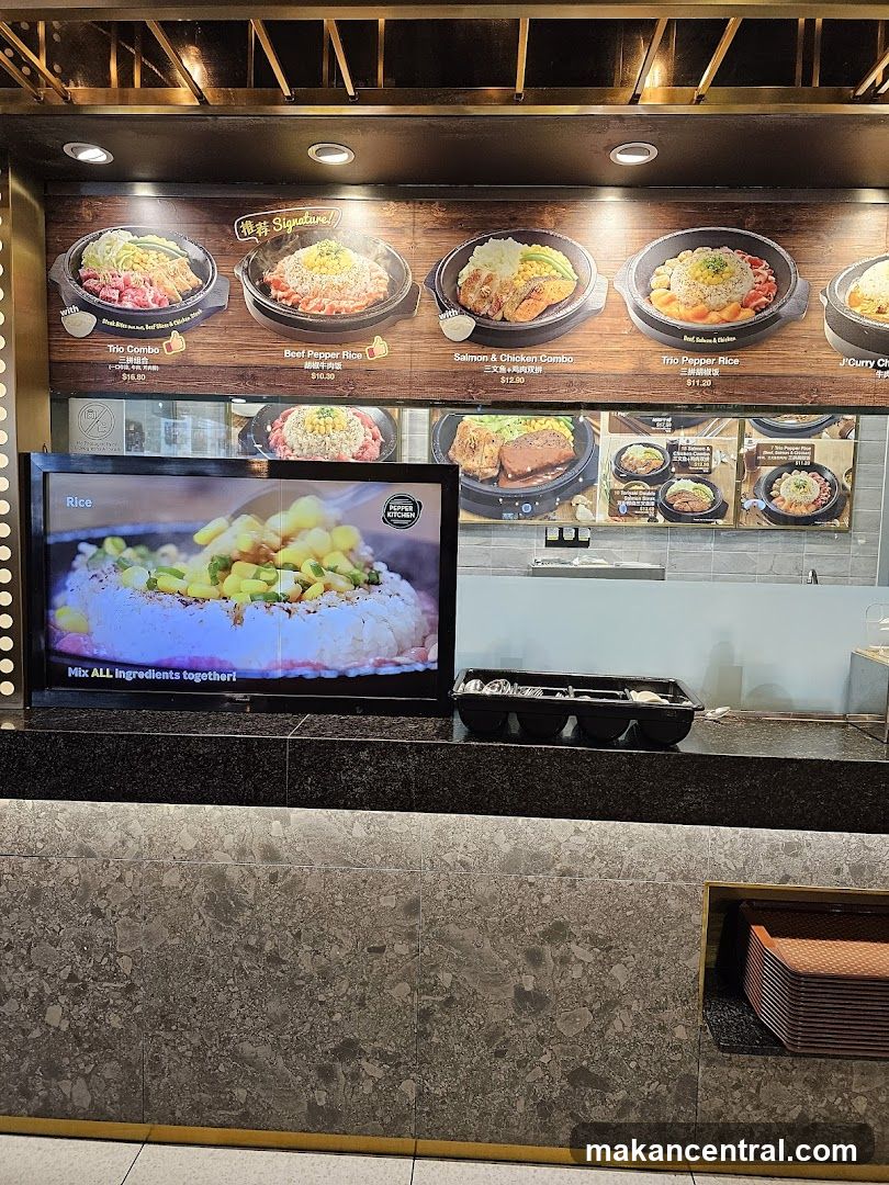 Restaurant Menu Display